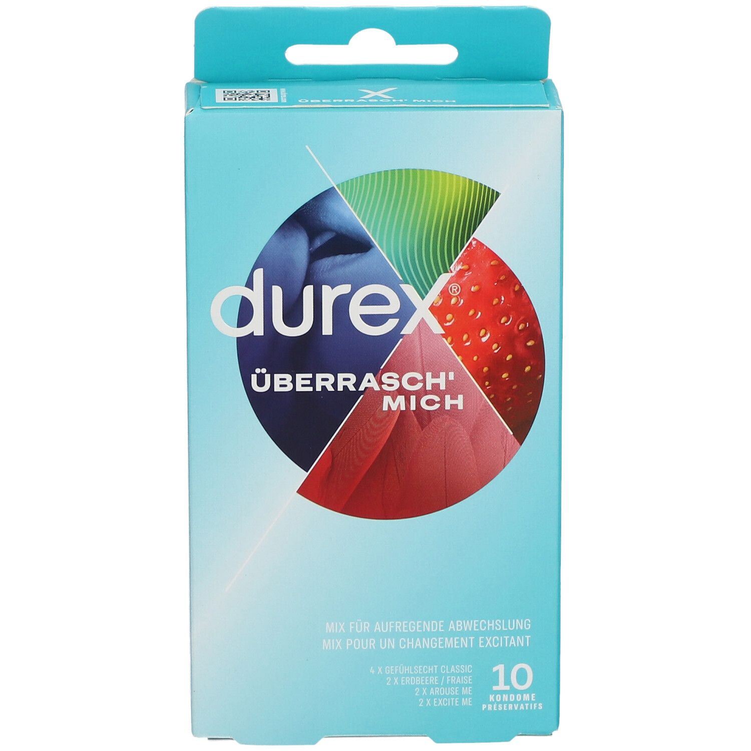 DUREX Mix excitant set de préservatifs