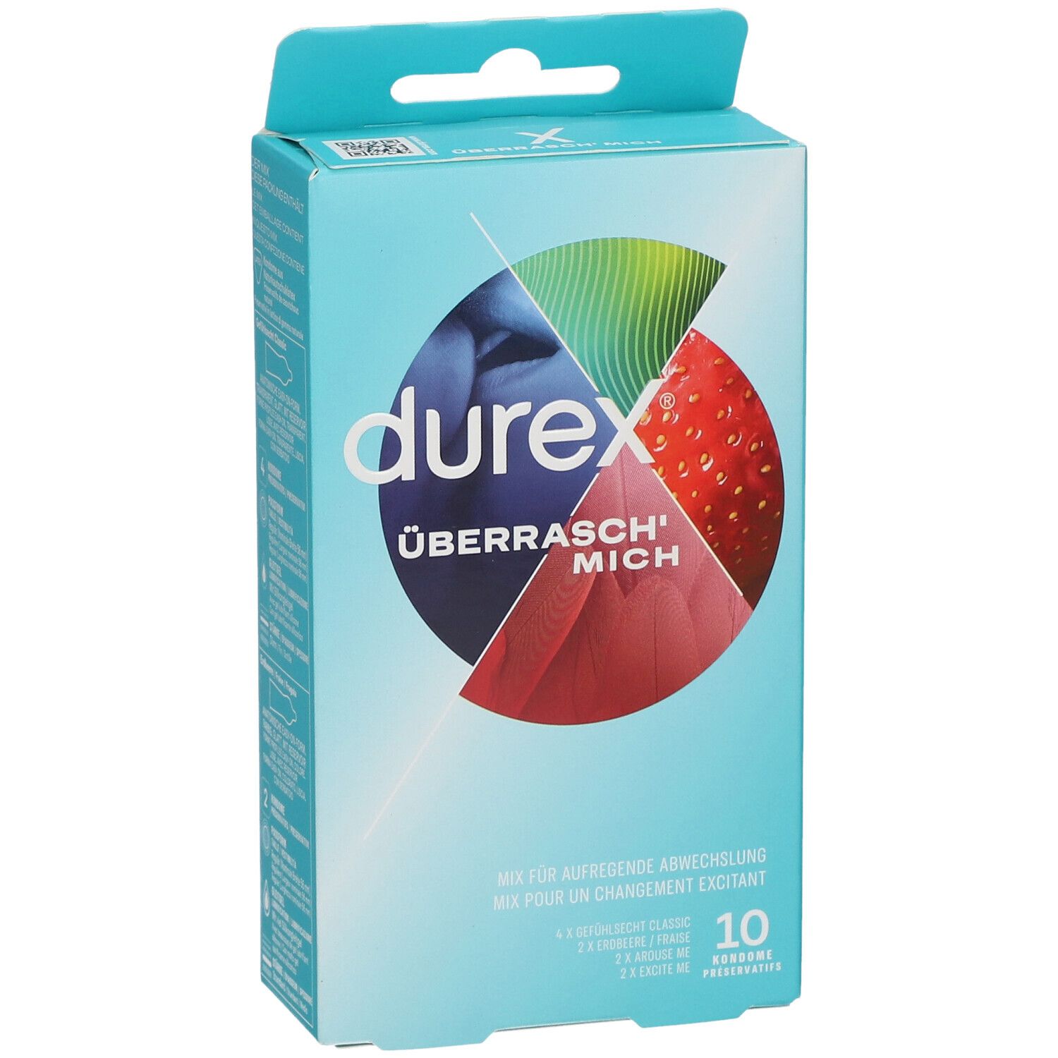 DUREX Mix excitant set de préservatifs