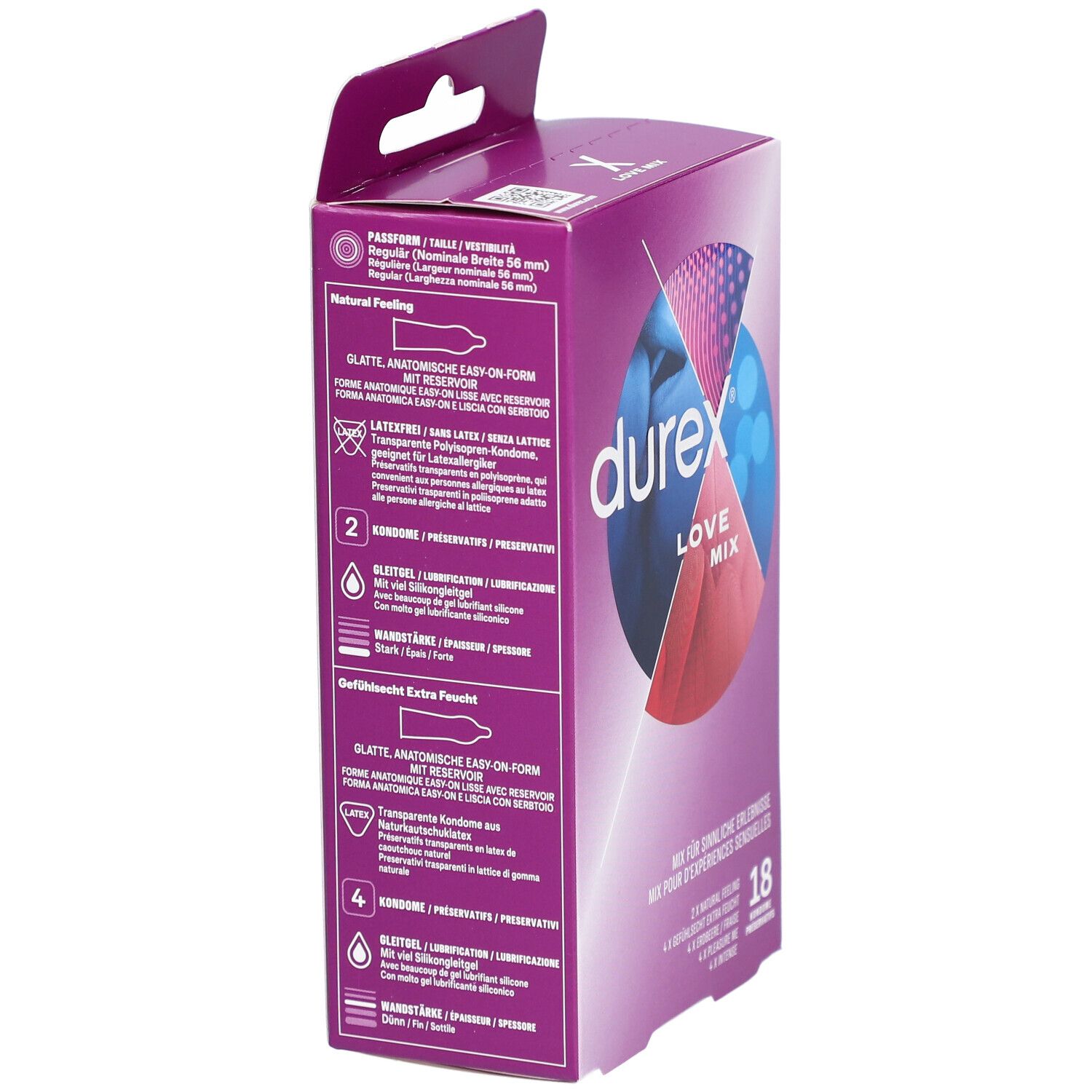 DUREX Love Mix Präservativ 18 Stk