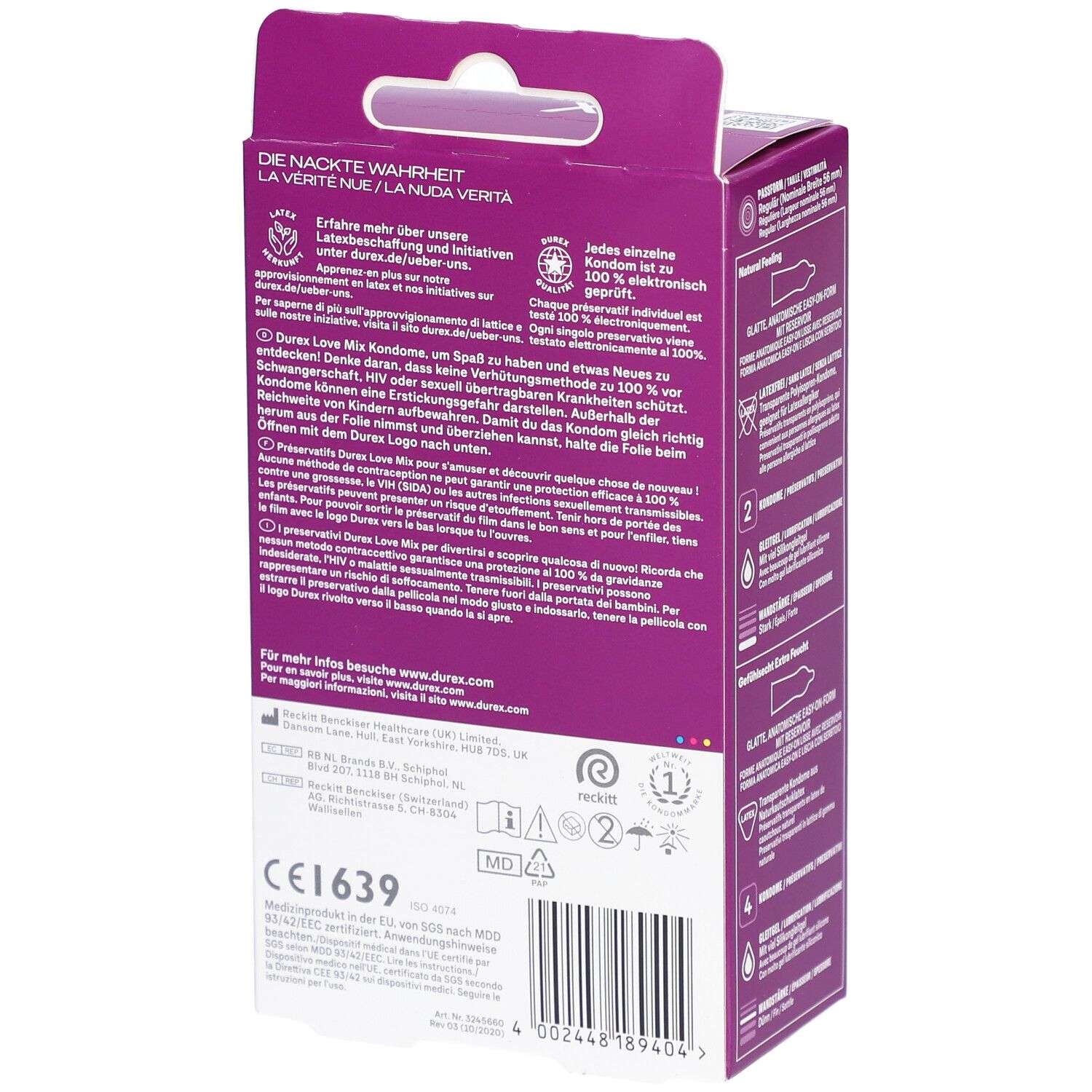 DUREX Love Mix Präservativ 18 Stk