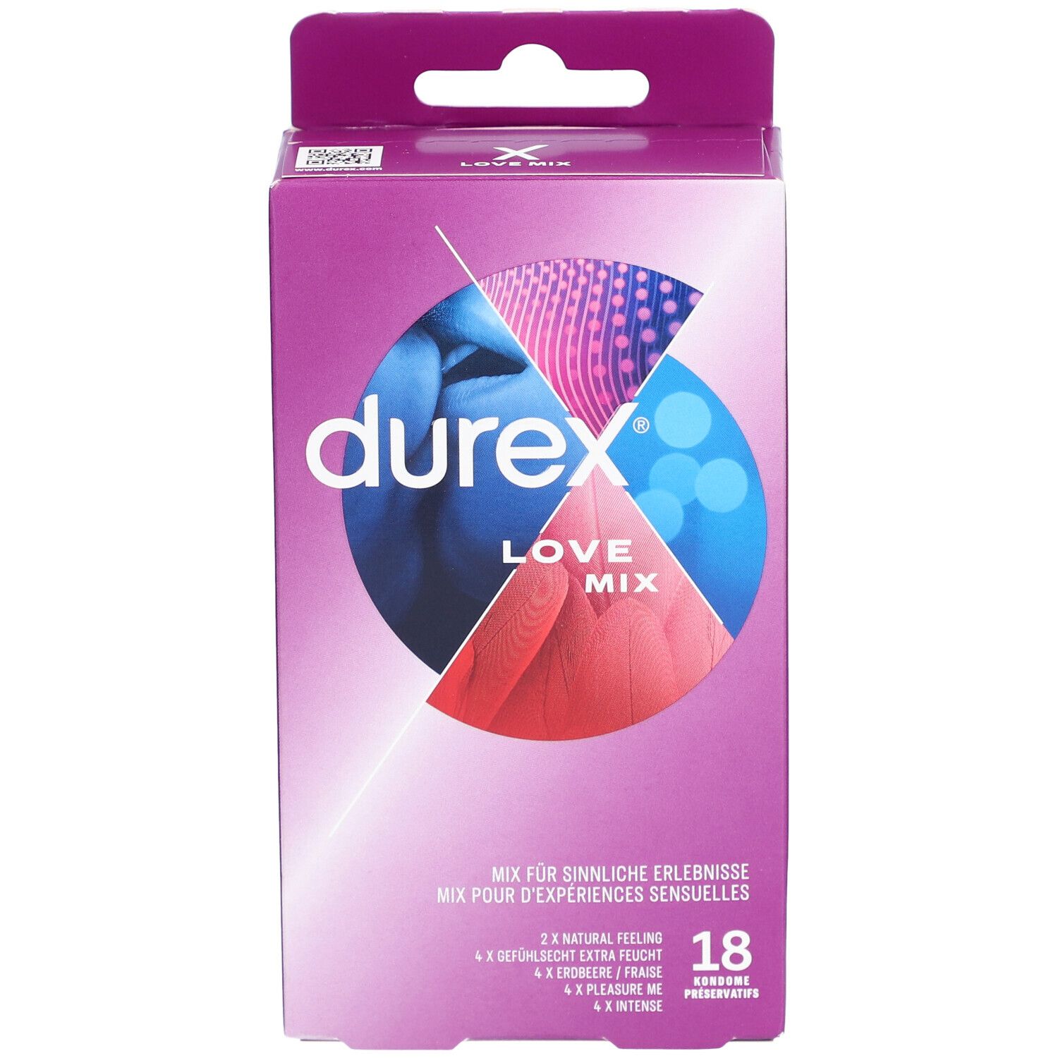 DUREX Love Mix Präservativ 18 Stk