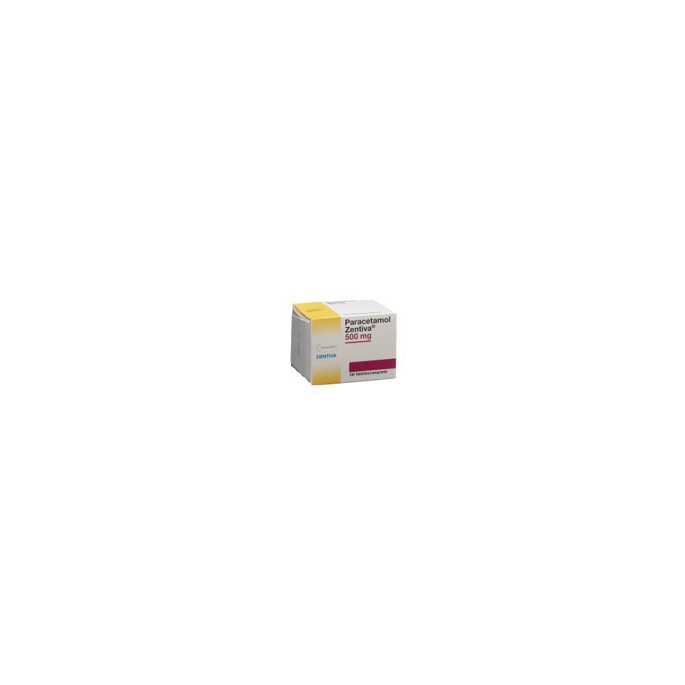 PARACETAMOL Zentiva Tabl 500 mg 100 Stk