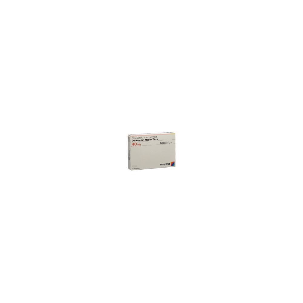 OLMESARTAN Mepha Teva Filmtabl 40 mg 28 Stk