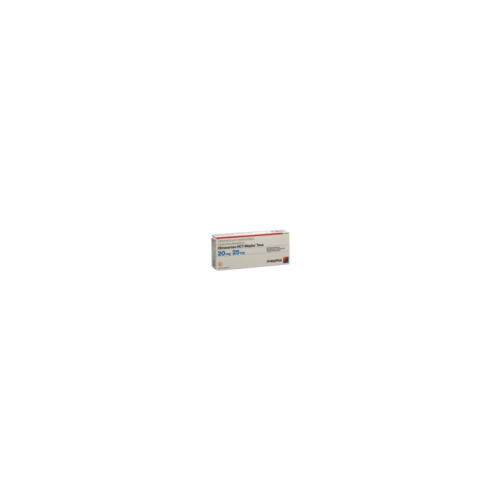 OLMESARTAN-HCT Mepha Teva 20mg/25mg 28 Stk