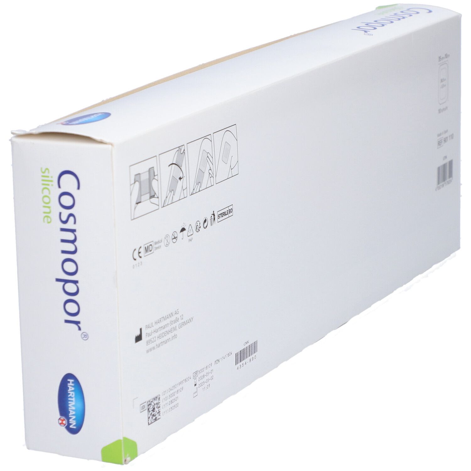Cosmopor® Silikon 35 x 10 cm