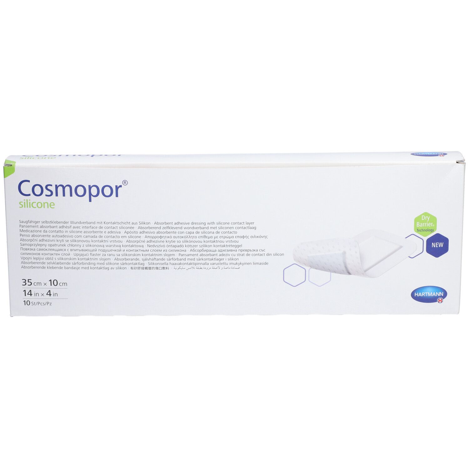 Cosmopor® Silikon 35 x 10 cm