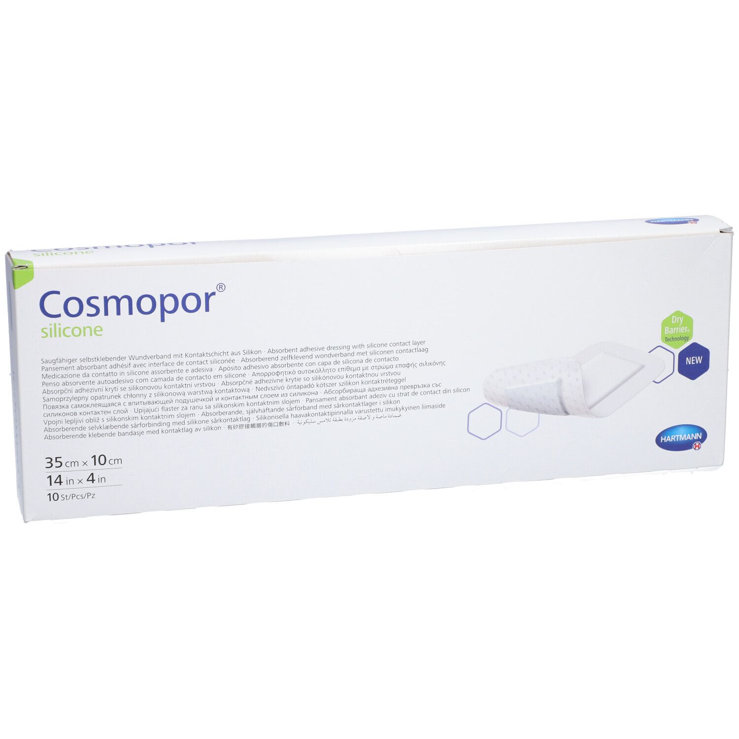 Cosmopor® Silikon 35 x 10 cm