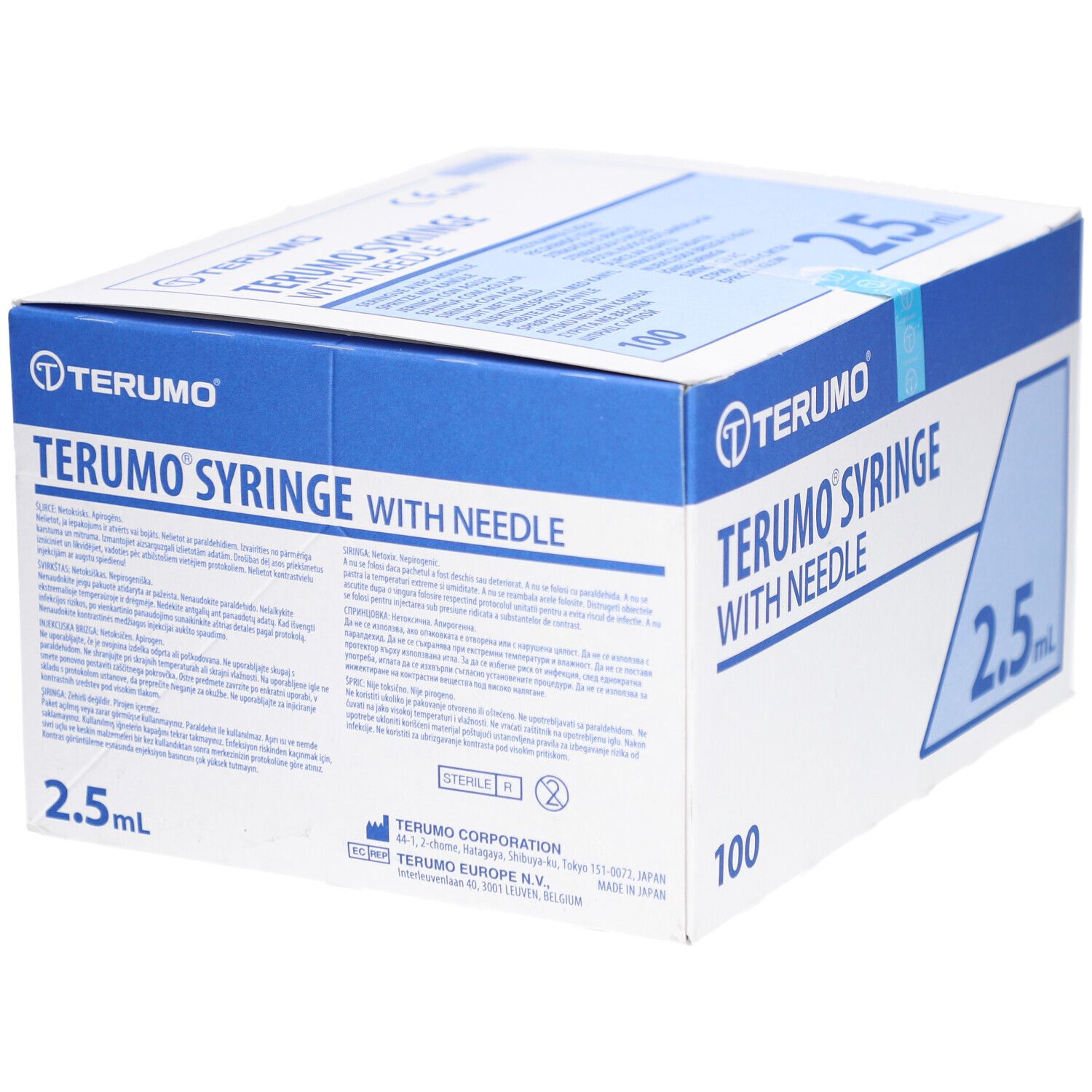 Terumo® Spritze 22G 0,70x40 mm mit Kanüle