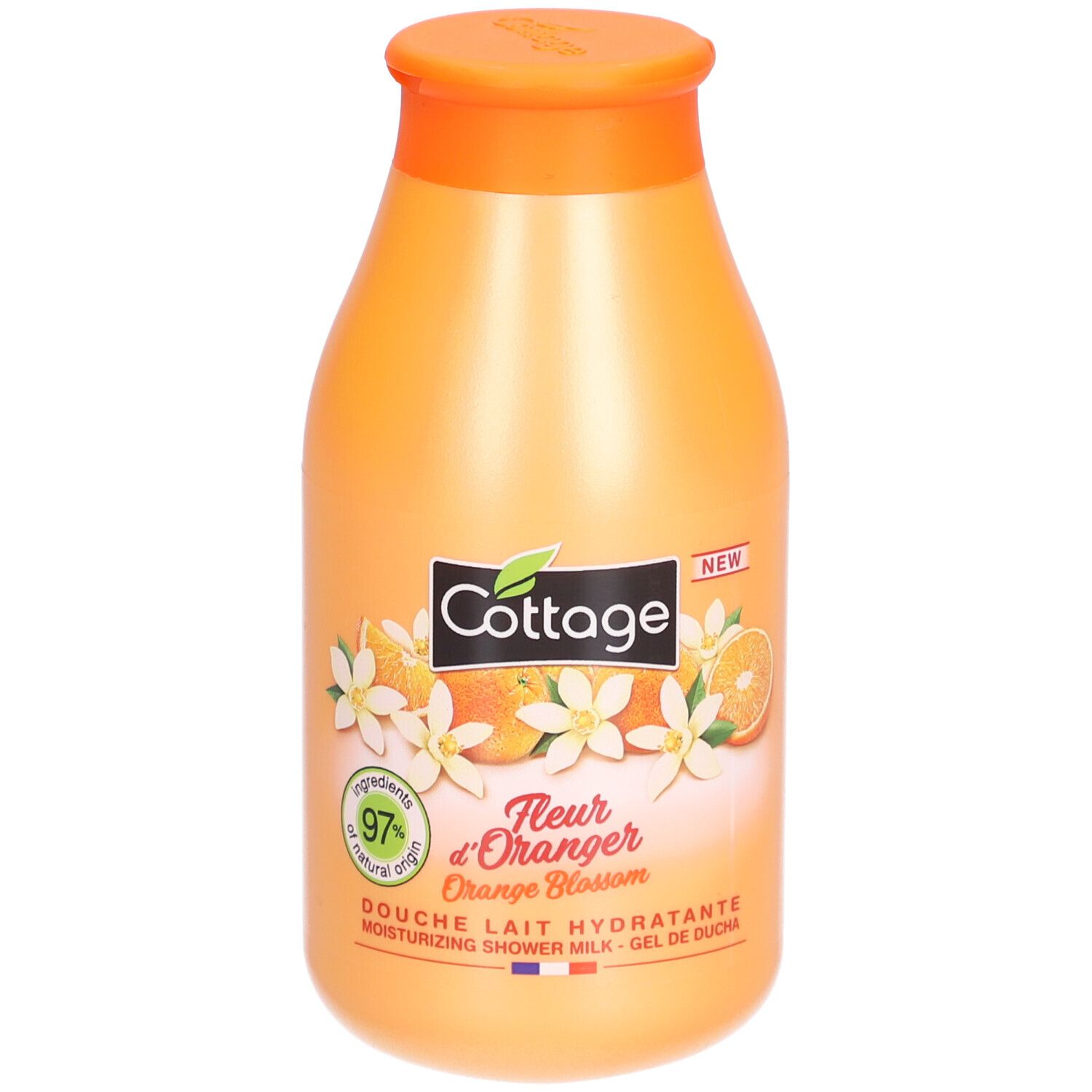 COTTAGE Feuchtigkeitsspendende Duschmilch mit Orangenblüte
