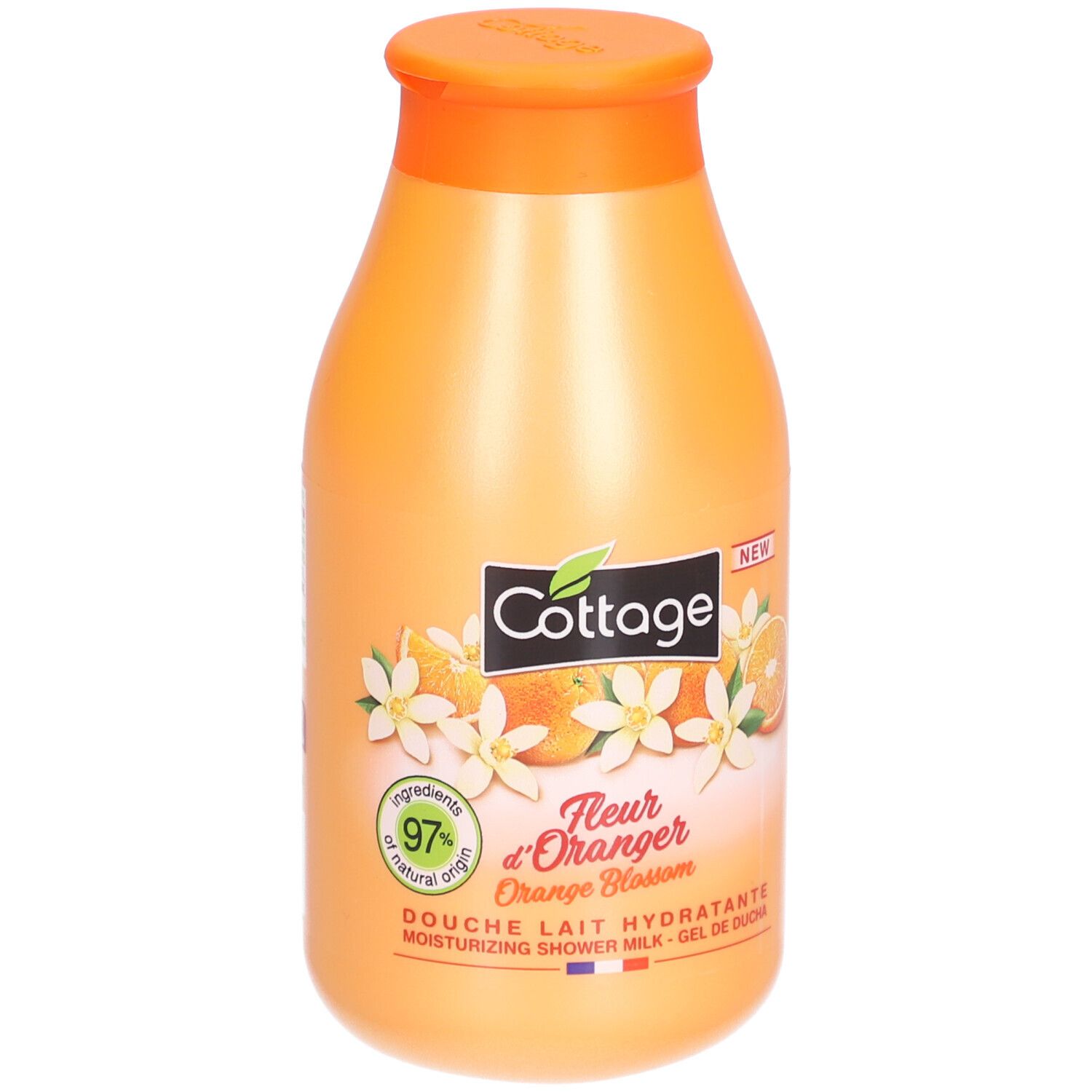 COTTAGE Feuchtigkeitsspendende Duschmilch mit Orangenblüte