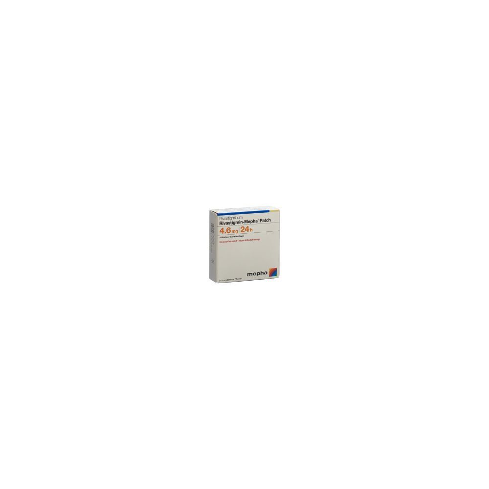 RIVASTIGMIN Mepha Patch 4.6 mg/24h TTS Btl 30 Stk
