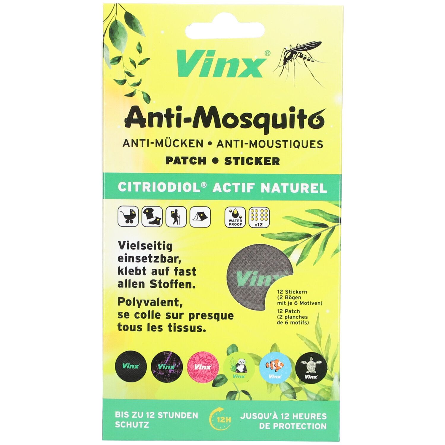 VINX Stickers anti-moustiques