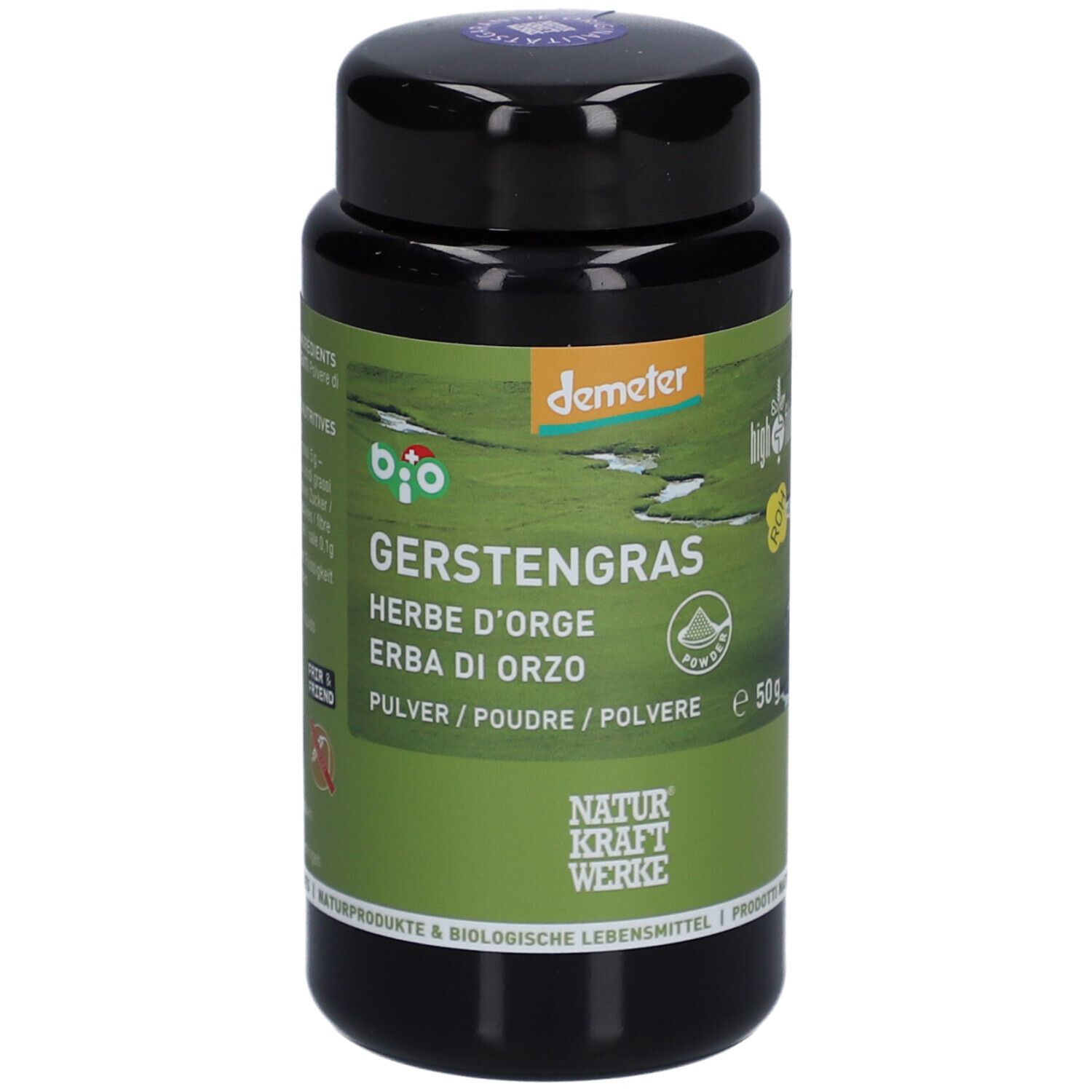 NATURKRAFTWERKE Gerstengras Pulver