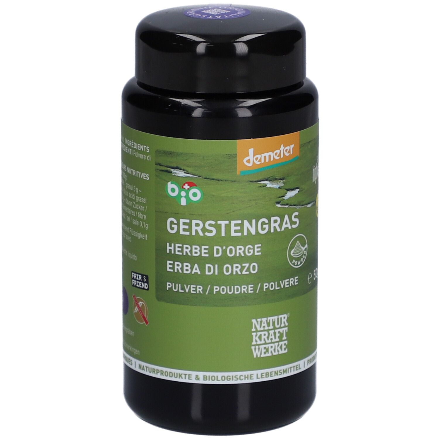 NATURKRAFTWERKE Gerstengras Pulver