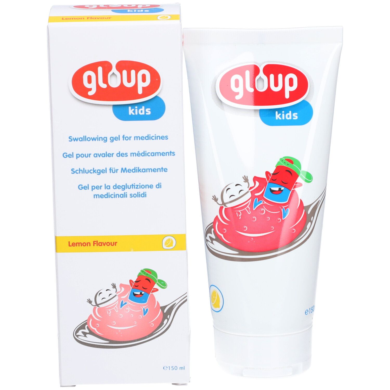 GLOUP Kids Schluck Gel f Medikame Zitr (n) 150 ml