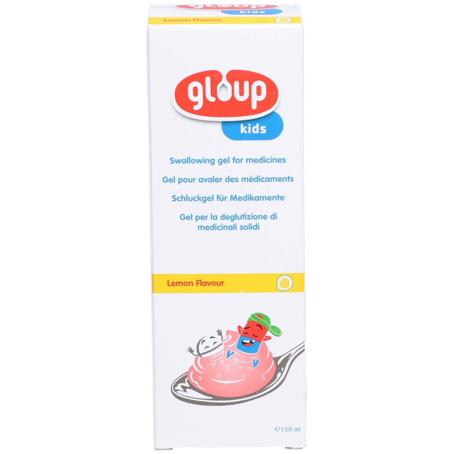 GLOUP Kids Schluck Gel f Medikame Zitr (n) 150 ml