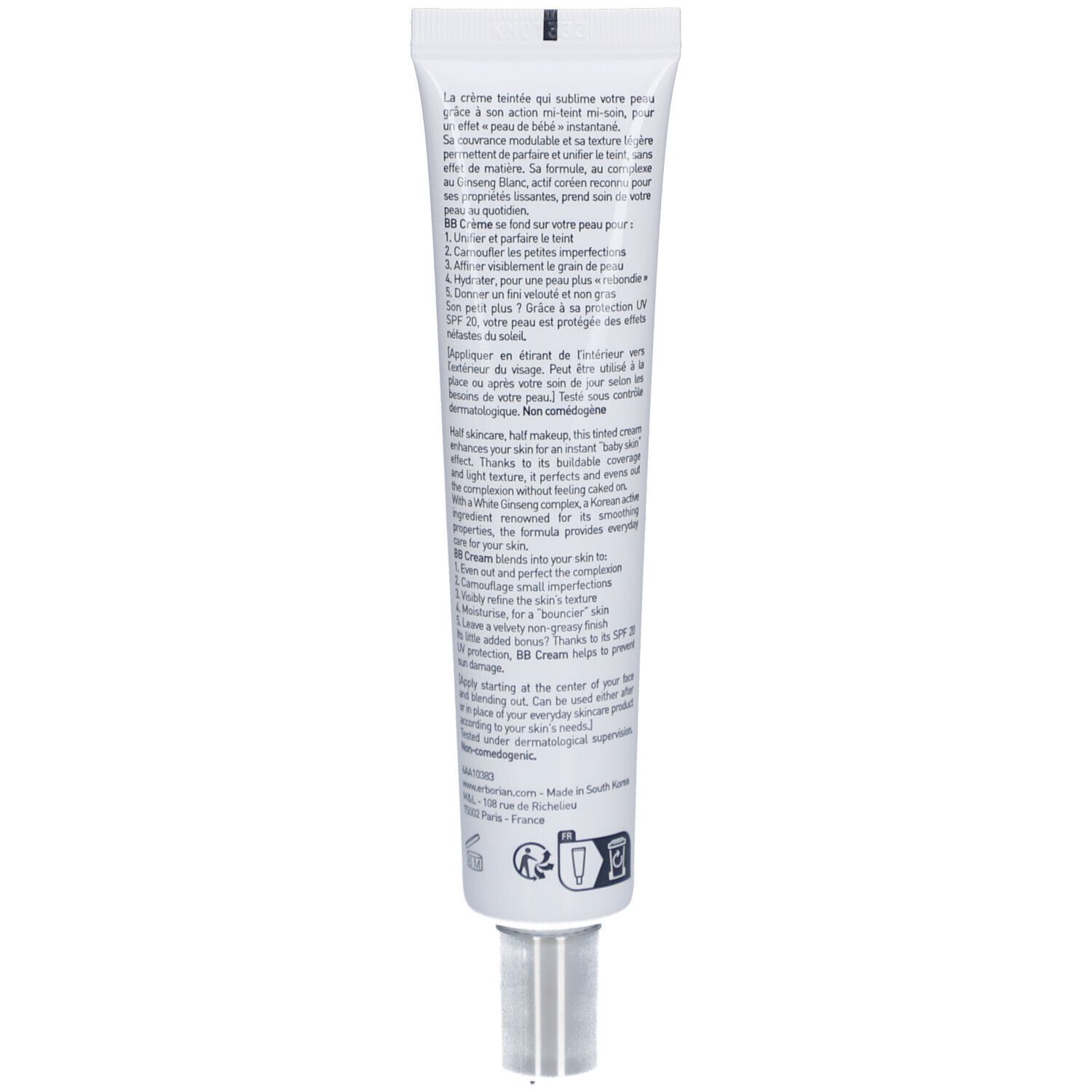 erborian BB Creme mit klarem Ginseng