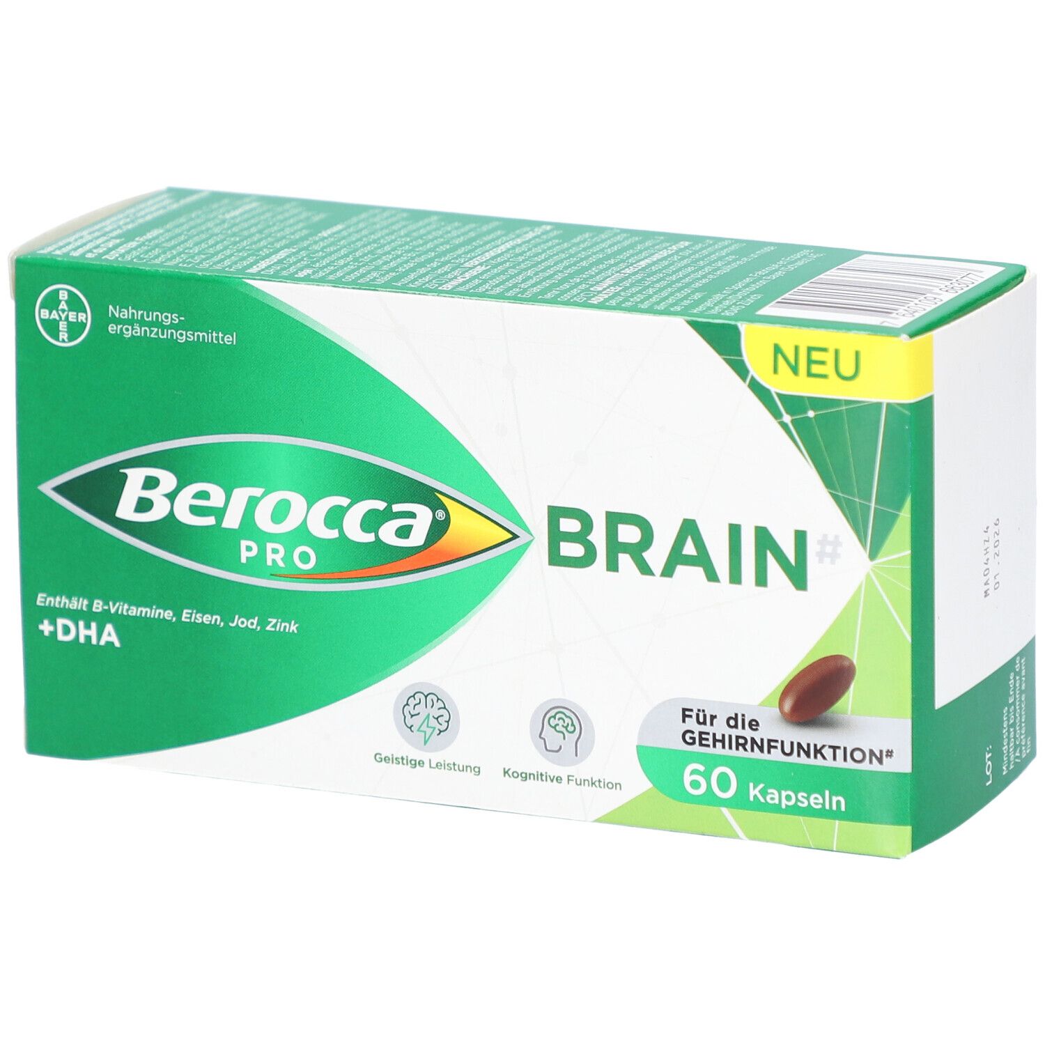 Berocca Pro Brain mit DHA