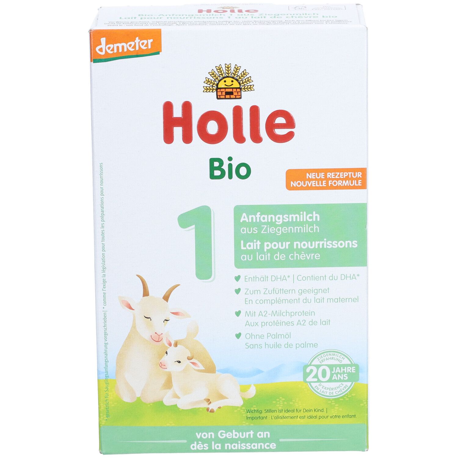 HOLLE Bio-Anfangsmilch 1 Ziegenmilch 400 g