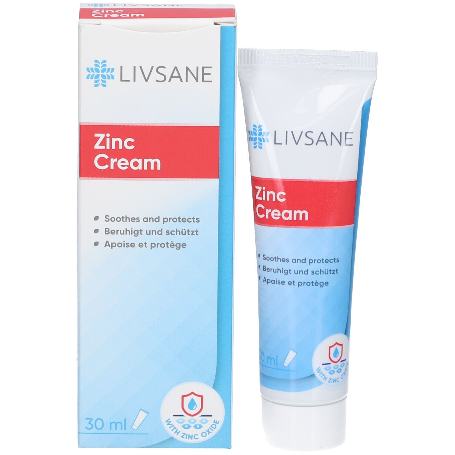 LIVSANE Crème au Zinc