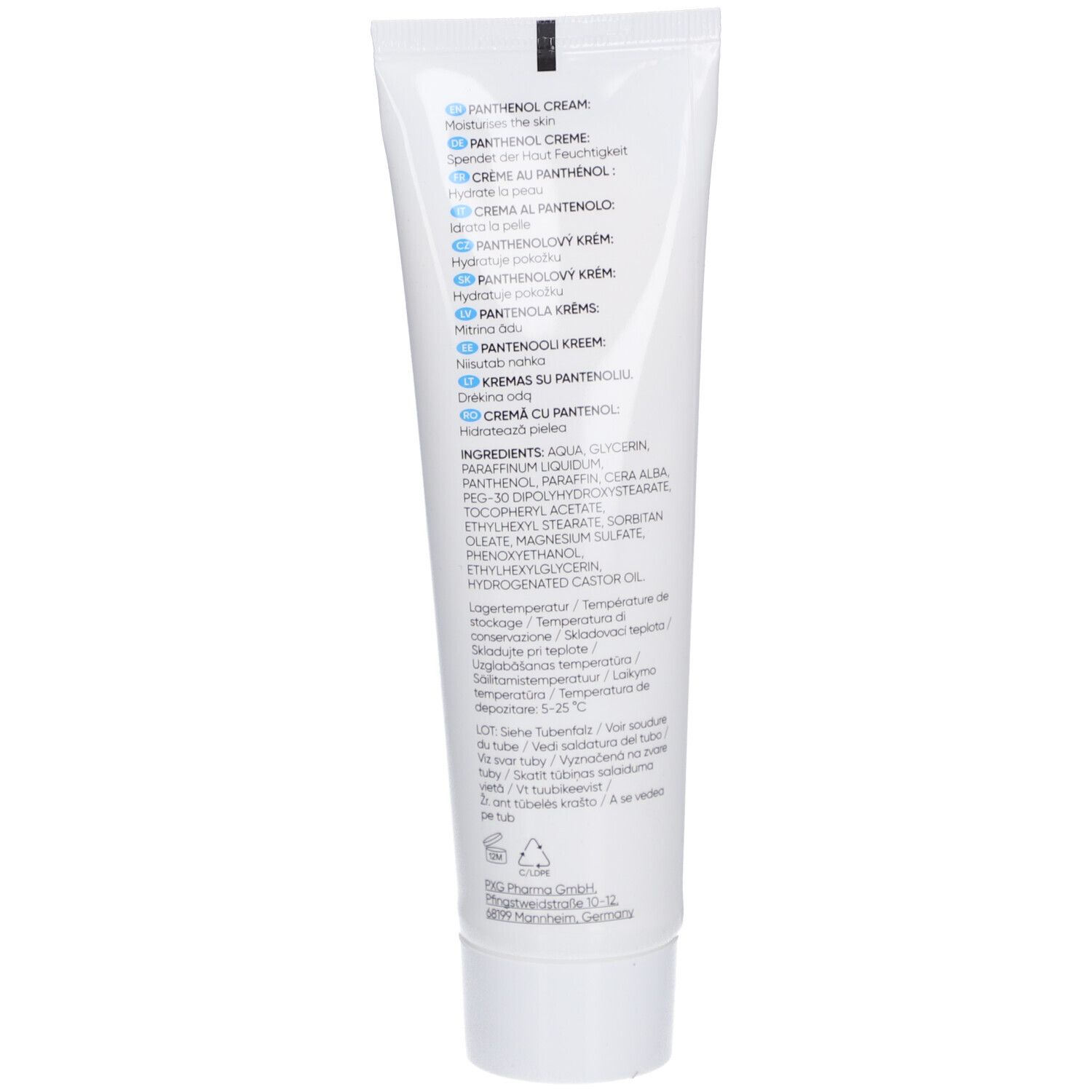 LIVSANE Panthenol-Creme 100 ml