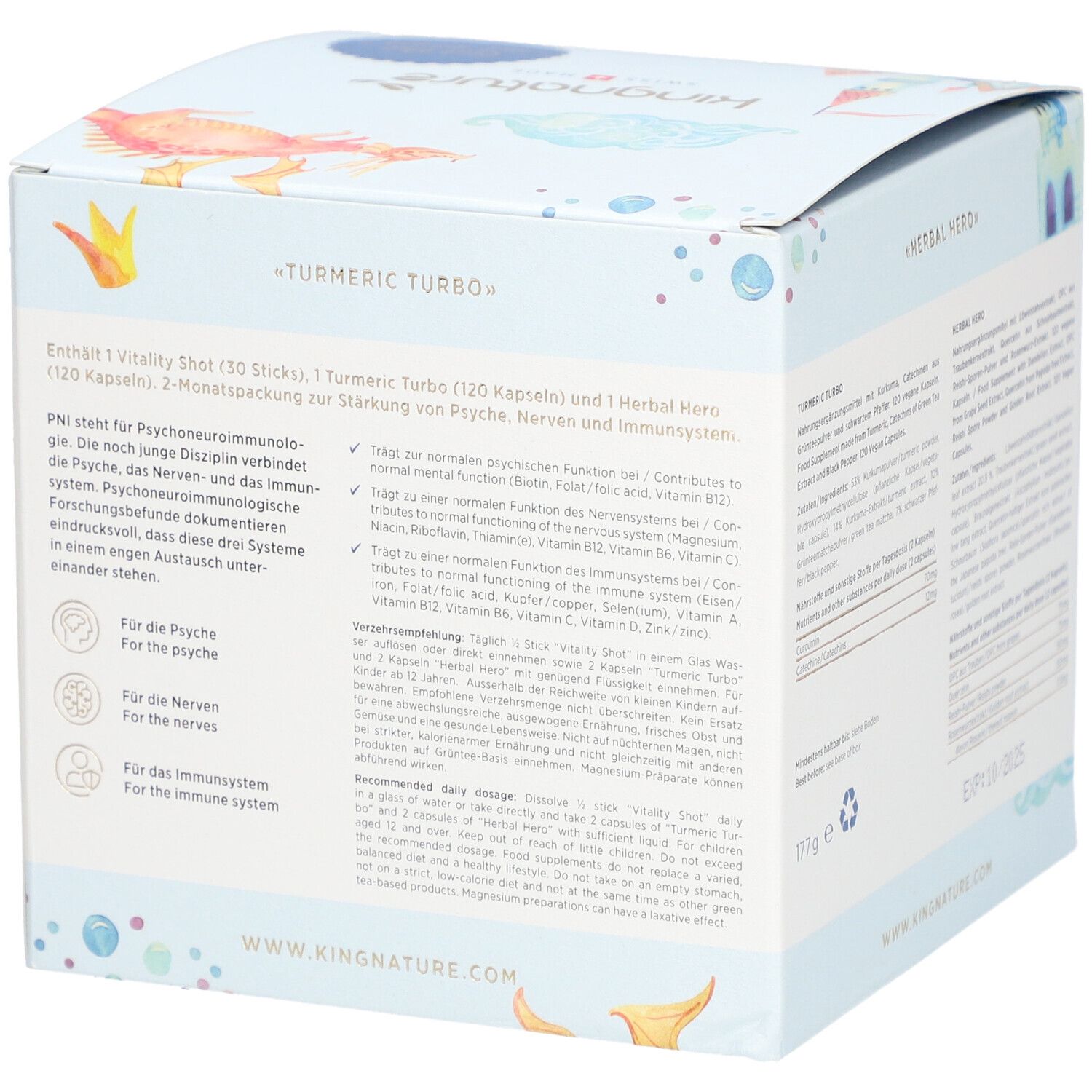 KINGNATURE Recovery Box Kids
