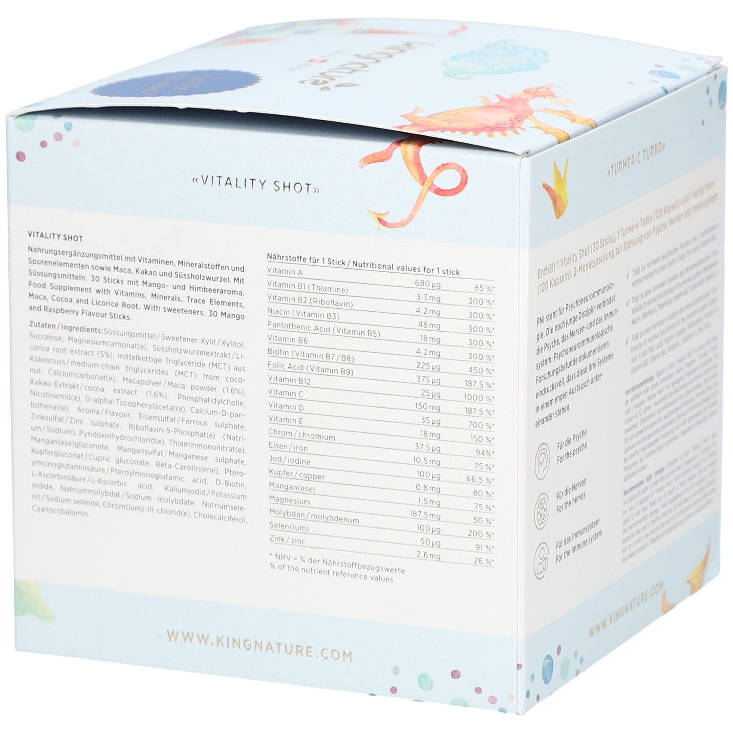 KINGNATURE Recovery Box Kids
