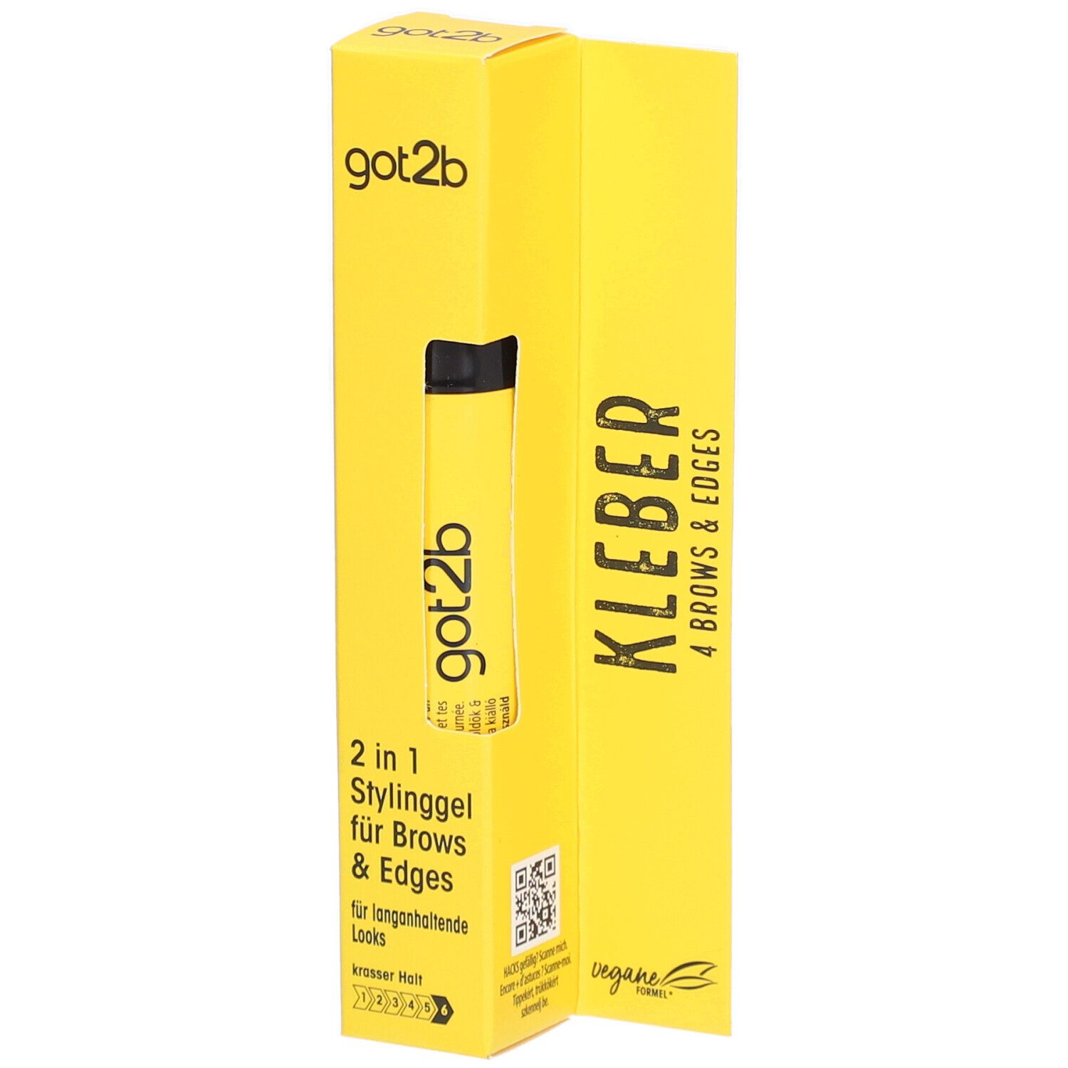 got2b Kleber 4 Brows & Edges Tinted Gel Schwarz