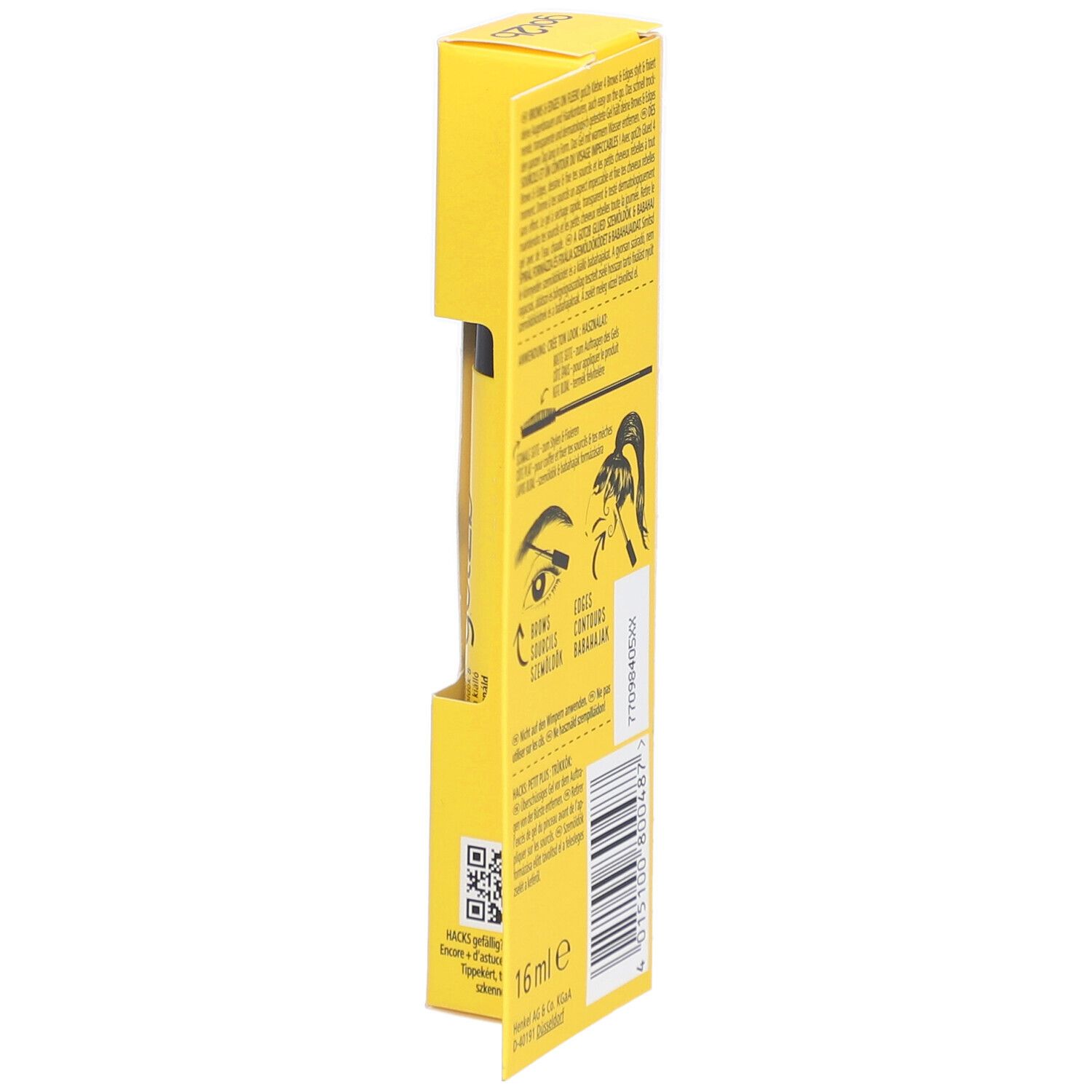 got2b Kleber 4 Brows & Edges Tinted Gel Schwarz