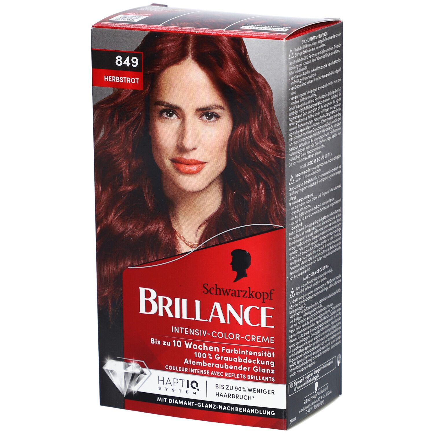 SCHWARZKOPF Brillance - Intensivtönung - 849 Herbstrot