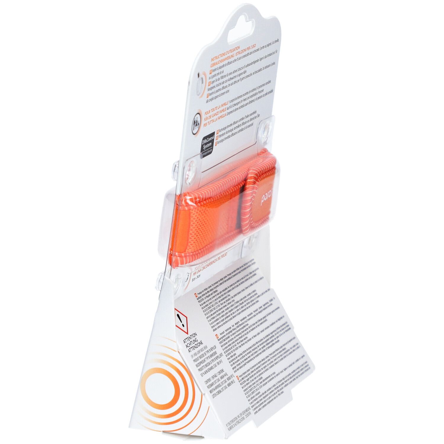 PARAKITO Armband Erwachsene Good Vibes orange