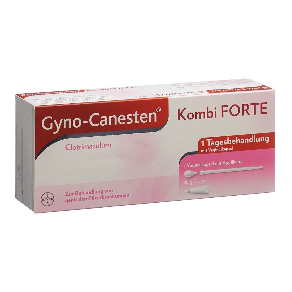 GYNO-CANESTEN Kombi FORTE Vaginalkaps & Creme