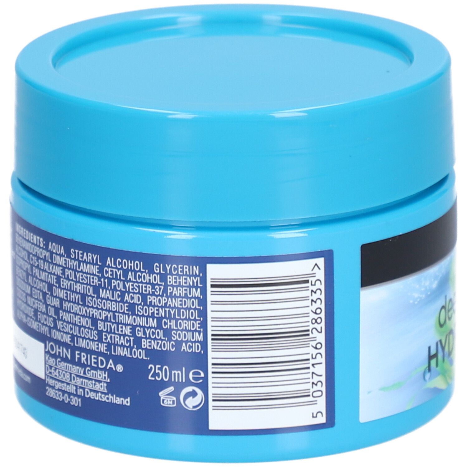 JOHN FRIEDA Feuchtigkeits-Maske Deep Sea 250 ml