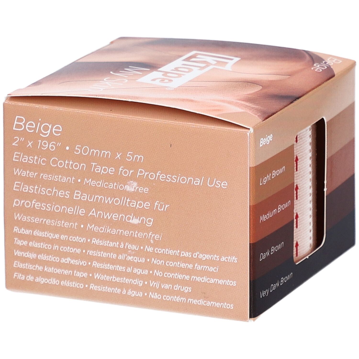 K-TAPE Bande My Skin Beige 5cm x 5 m