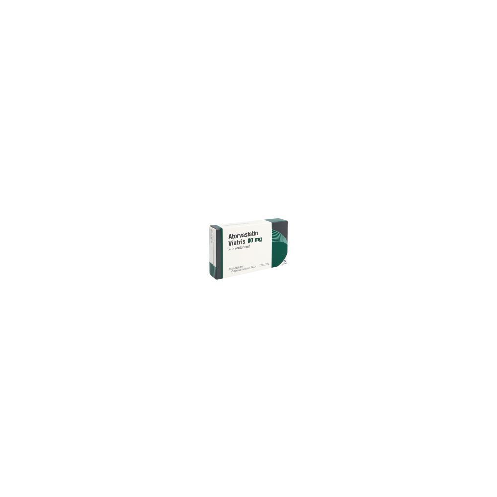 ATORVASTATIN Viatris Filmtabl 80 mg 30 Stk