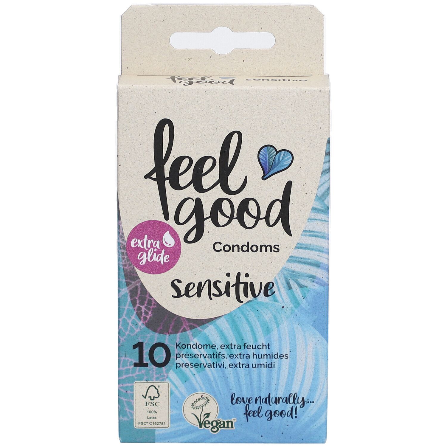 feelgood Condoms® sensitive - Préservatifs extra humides