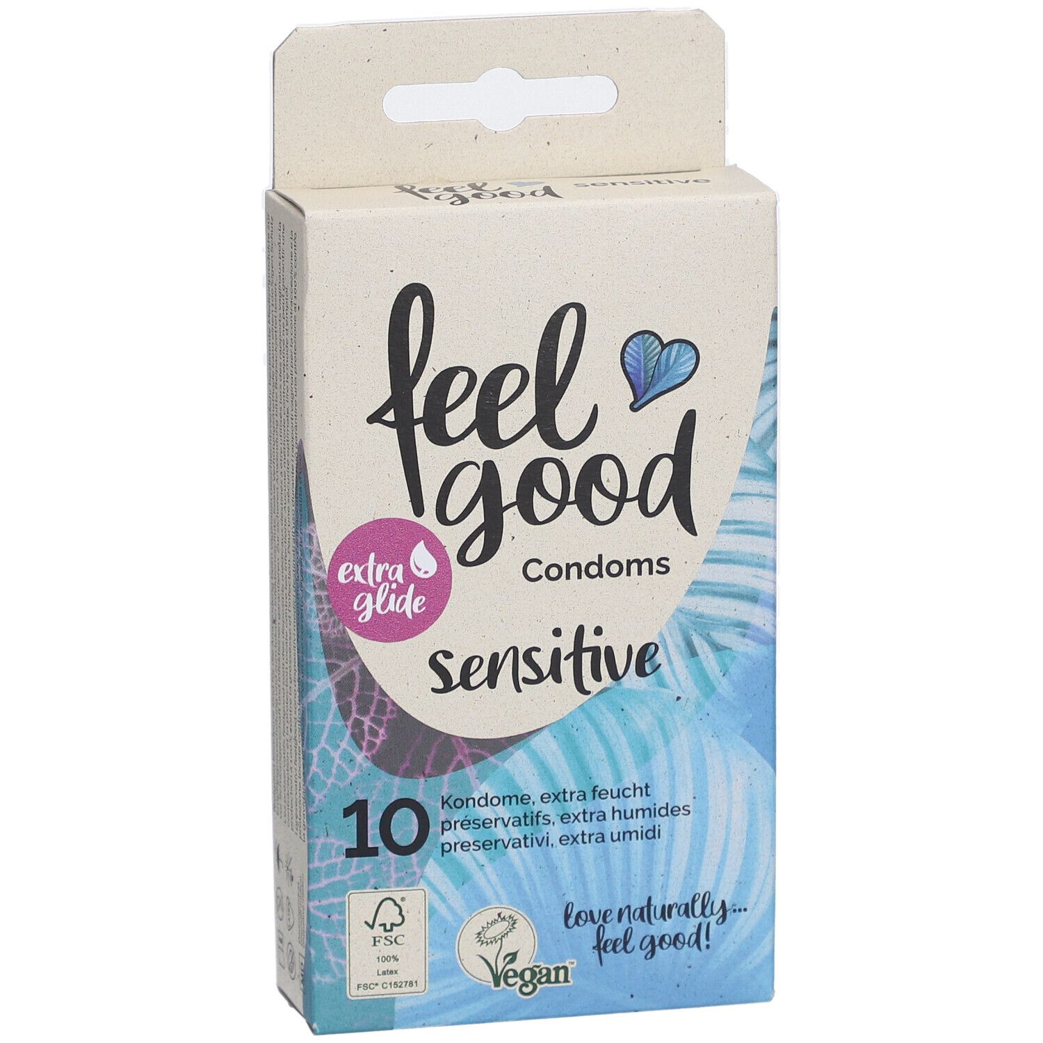 feelgood Condoms® sensitive - Préservatifs extra humides