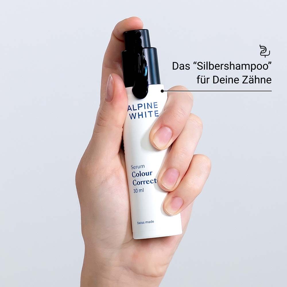 ALPINE WHITE Serum Farbkorrektur für die Zähne