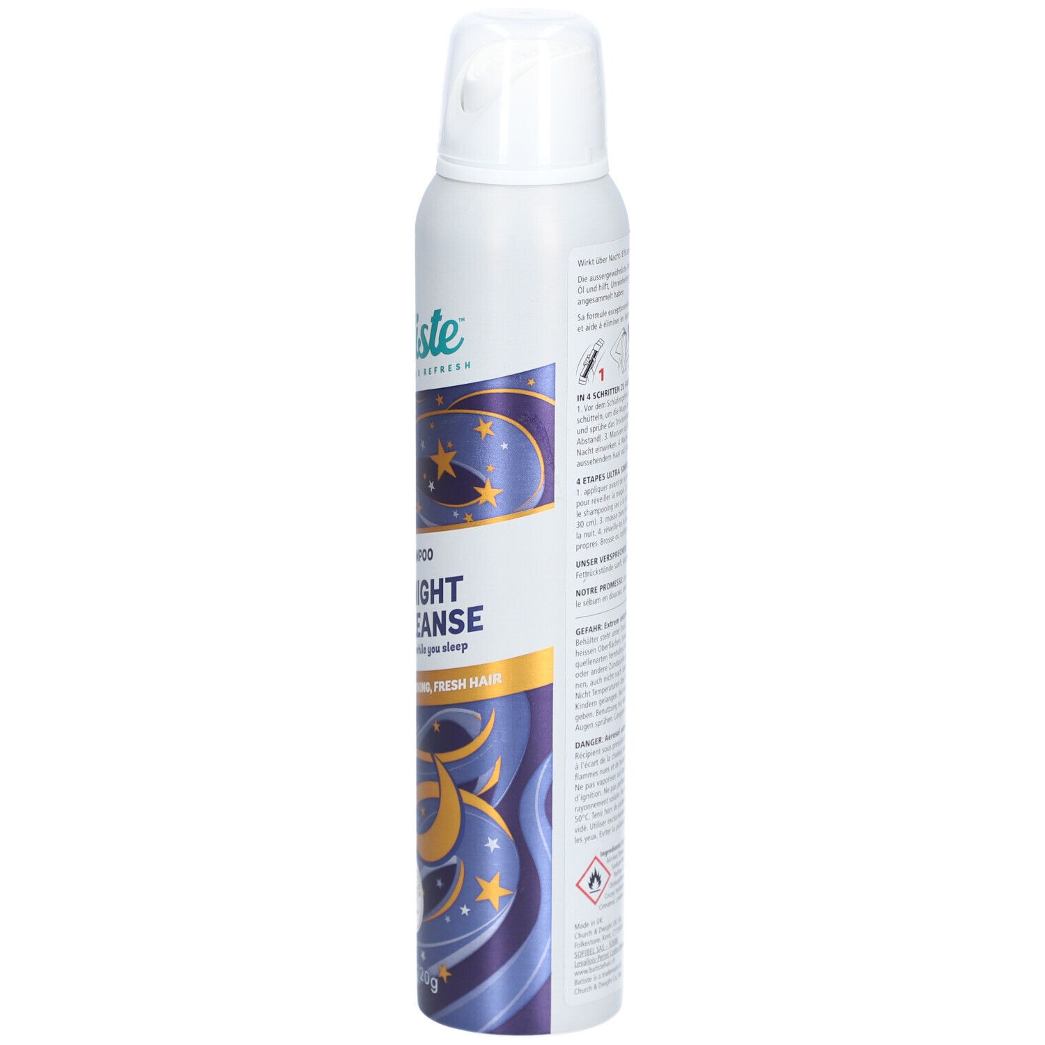 BATISTE Shampooing Sec - Tiefenreinigung über Nacht