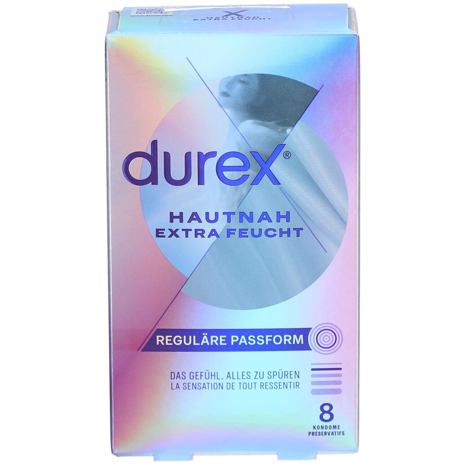 DUREX Hautnah Präservativ extra feucht 8 Stk