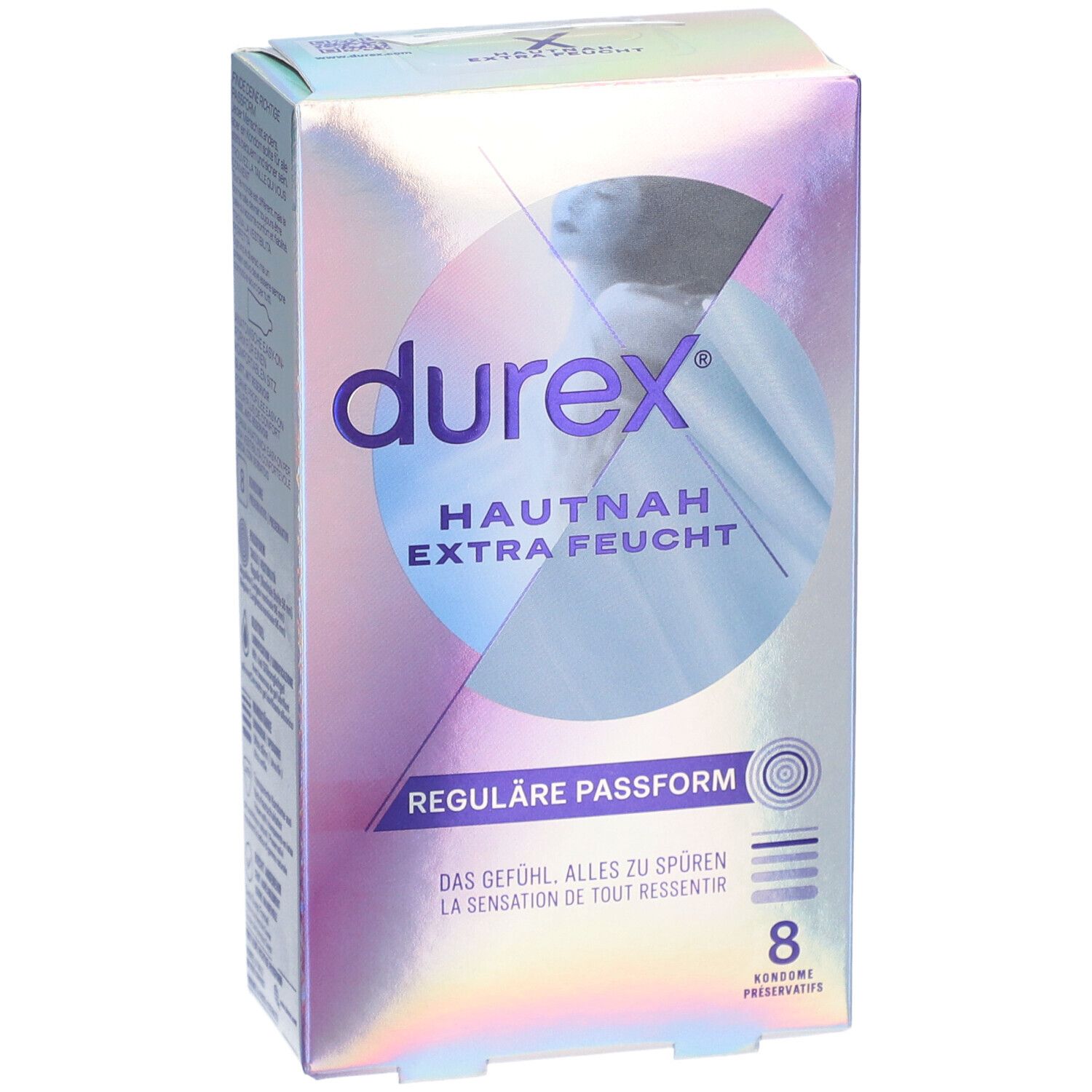 DUREX Hautnah Präservativ extra feucht 8 Stk
