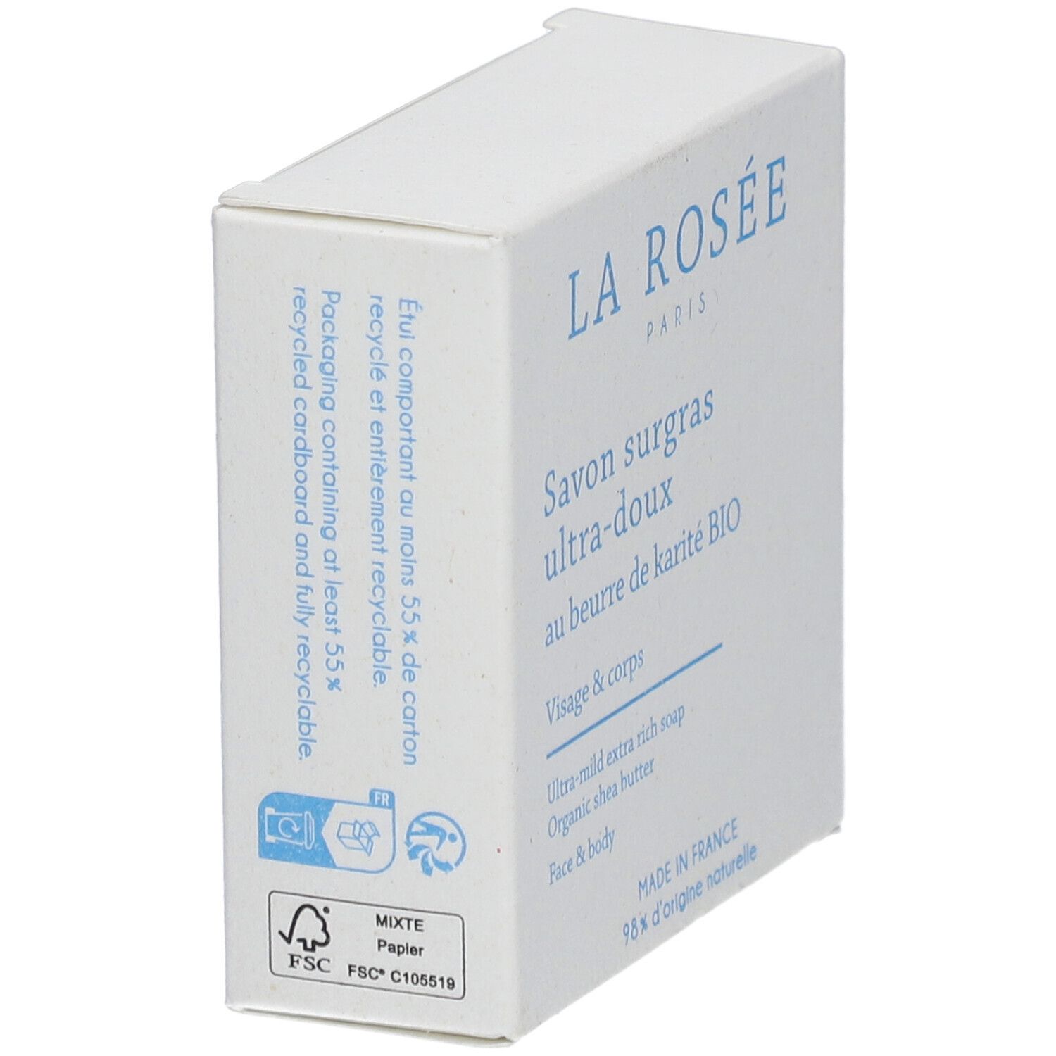LA ROSÉE Ultra-milde rückfettende Seife