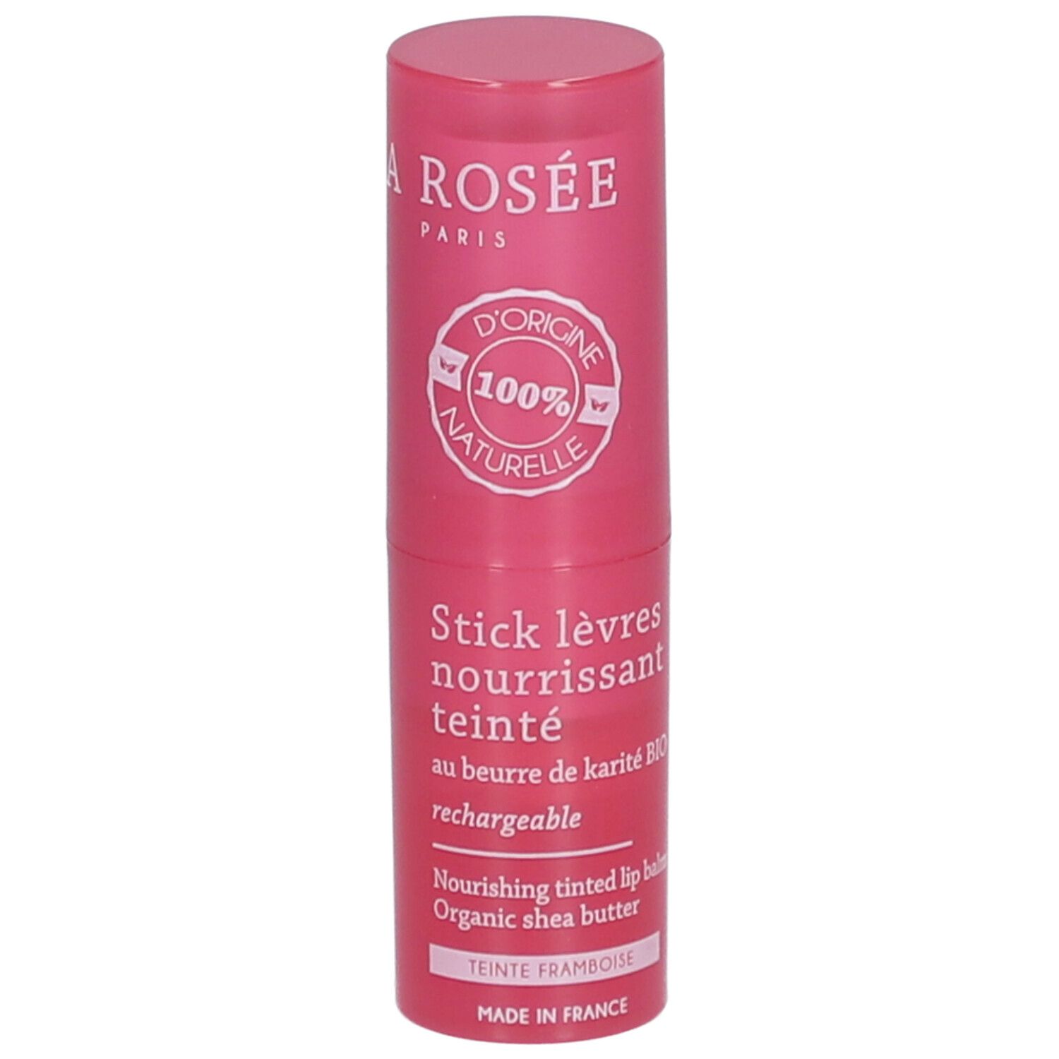LA ROSÉE Stick lèvres nourrissant teinté rechargeable