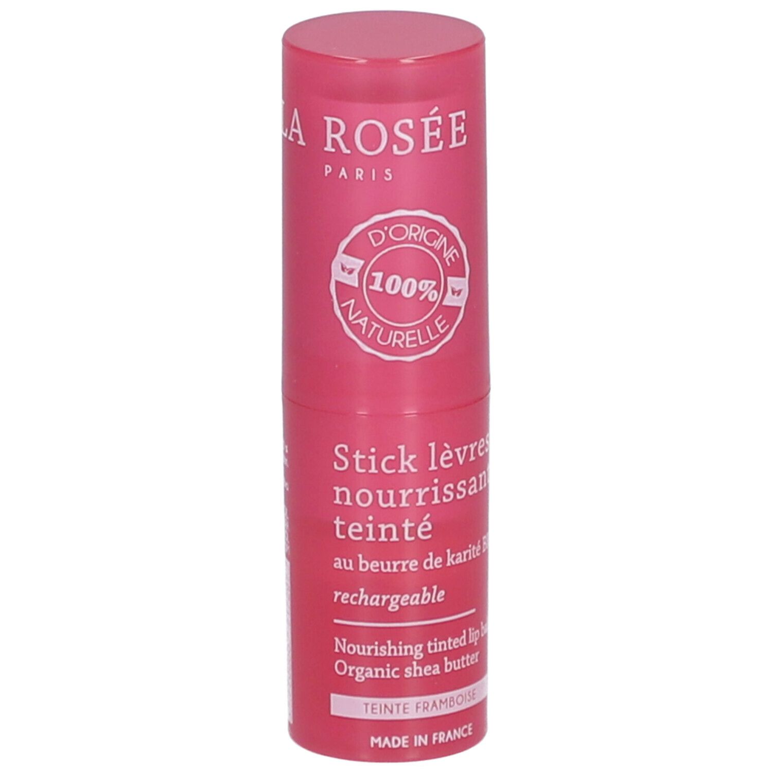 LA ROSÉE Stick lèvres nourrissant teinté rechargeable