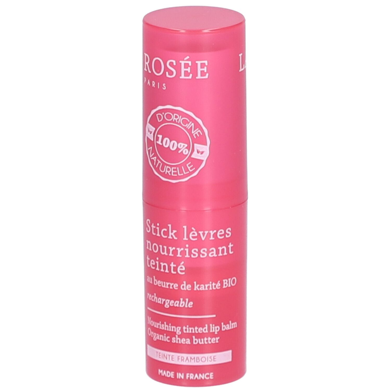 LA ROSÉE Stick lèvres nourrissant teinté rechargeable