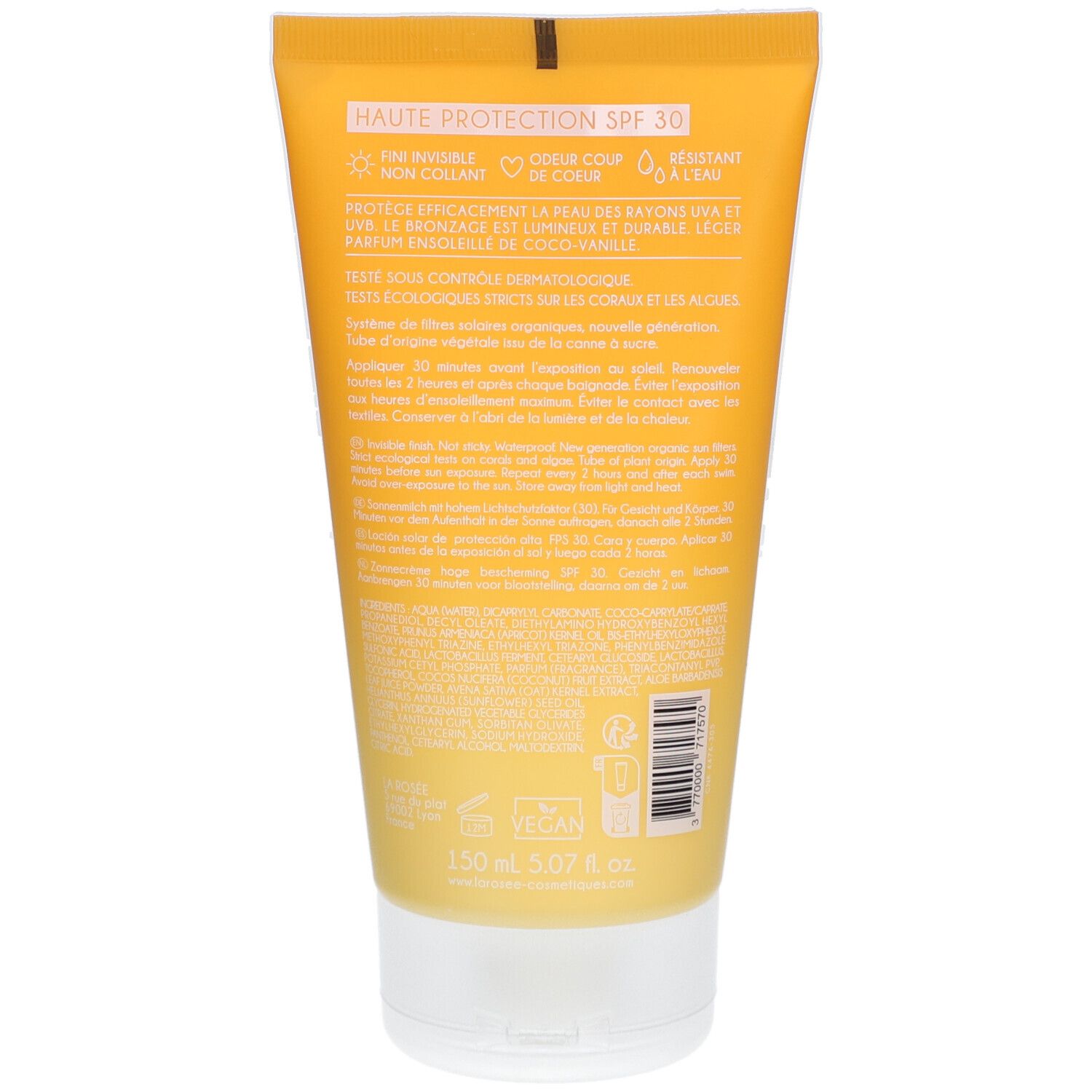 LA ROSÉE Sonnenmilch SPF 30