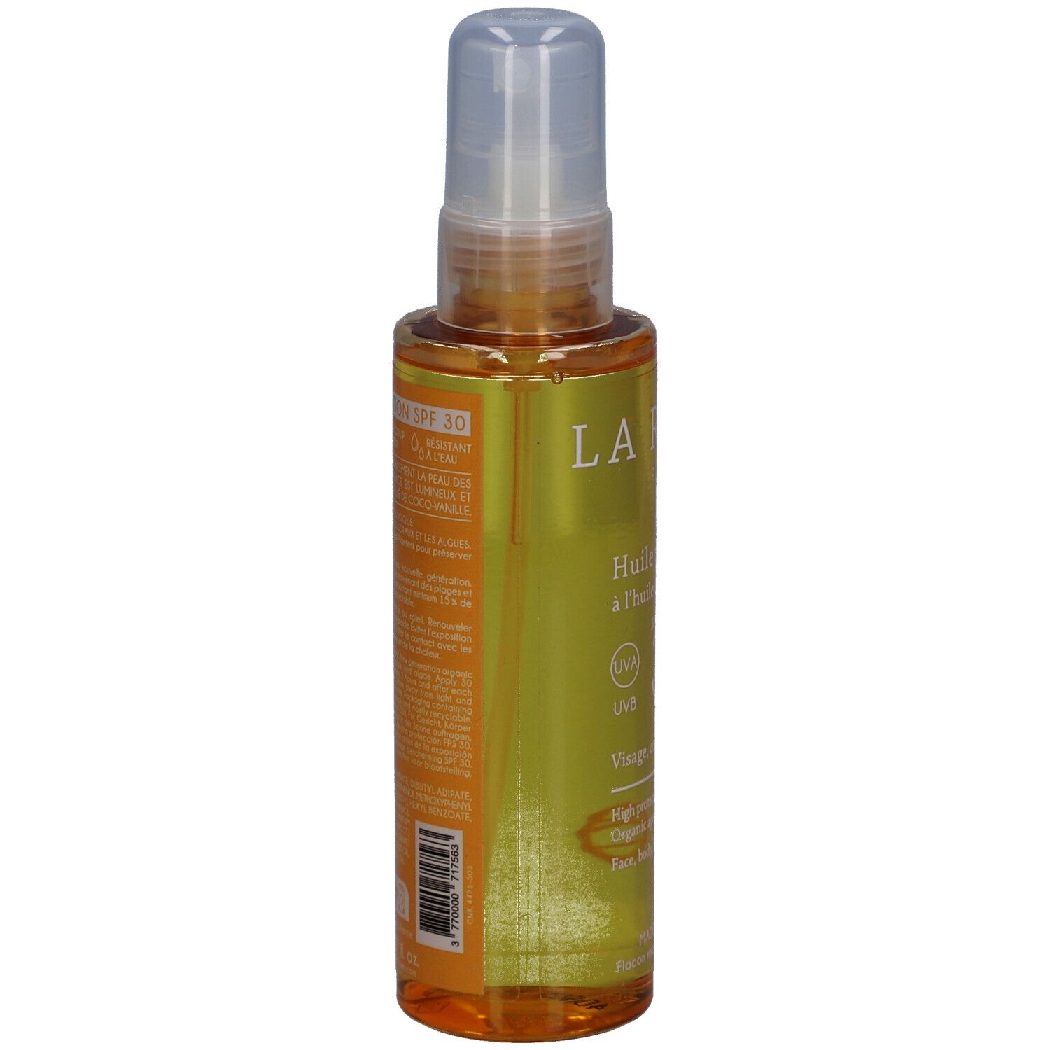 LA ROSÉE Huile solaire SPF 30