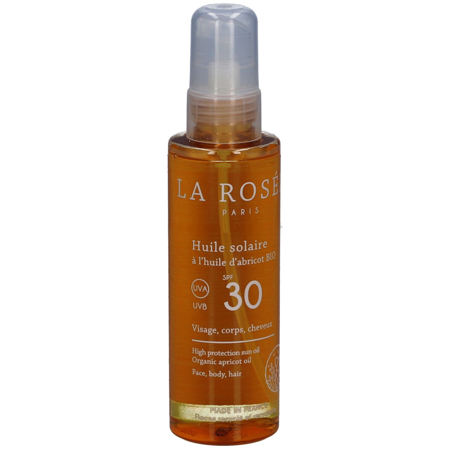 LA ROSÉE Huile solaire SPF 30