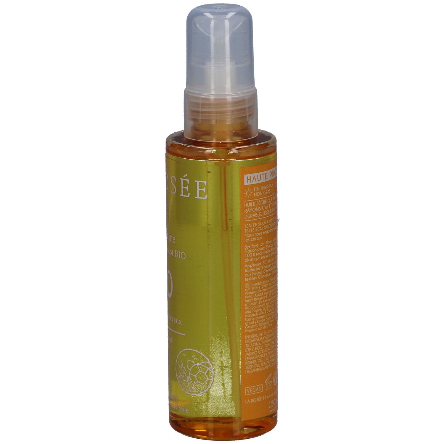 LA ROSÉE Huile solaire SPF 30