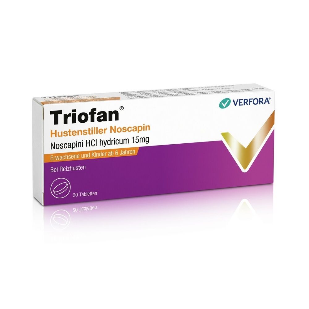 TRIOFAN Hustenstiller Noscapin Tabl 20 Stk